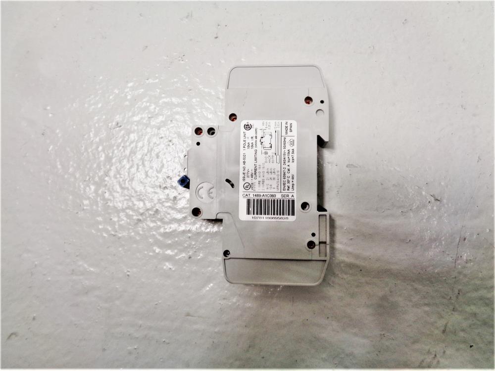 LOT of (4) Allen Bradley Circuit Breakers 1489-A1C060